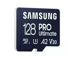 Карта памет Samsung PRO Ultimate, microSDXC, UHS-I, 128GB, Адаптер, USB четец