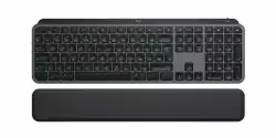 Kлавиатура Logitech MX Keys S, Bluetooth, Illuminated, Подложка за китка, Черна