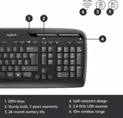 Kомплект клавиатура с мишка Logitech MK330