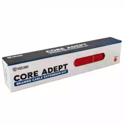 Комплект оплетени кабели Kolink Core, Red