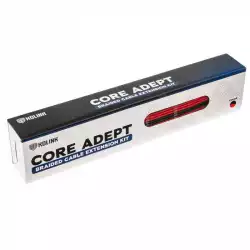 Комплект оплетени кабели Kolink Core, Black/Red