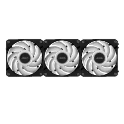 Комплект вентилатори GIGABYTE AORUS EZ CHAIN 120 Black 3-Pack ARGB