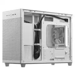 Кутия ASUS PRIME AP201 Mesh, MicroATX, Бяла