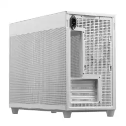 Кутия ASUS PRIME AP201 Mesh, MicroATX, Бяла