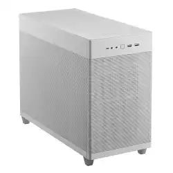 Кутия ASUS PRIME AP201 Mesh, MicroATX, Бяла