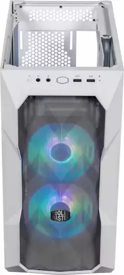 Кутия Cooler Master MasterBox TD300 Mesh, Бяла