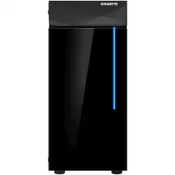 Кутия Gigabyte C200G RGB, Mid Tower, Черна