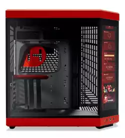 Кутия HYTE Y70 Tempered Glass Black/Red