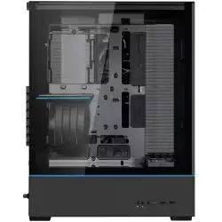 Кутия Lian-Li SUP01X Mid-Tower, Tempered Glass, Черна