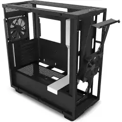 Кутия NZXT H7 Flow Matte Black & White