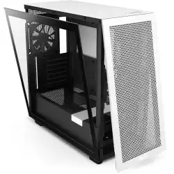 Кутия NZXT H7 Flow Matte Black & White