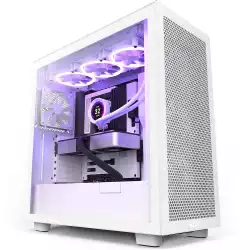 Кутия NZXT H7 Flow Matte White