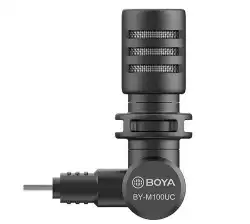 Микрофон BOYA BY-M100UC компактен, USB-C, Android