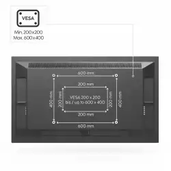 Мобилна стойка за TV HAMA Trolley , до / 75", 220874