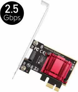 Мрежова карта Cudy PE25, PCIe, 10 Mbps/ 100 Mbps/ 1 Gbps/ 2.5 Gbps