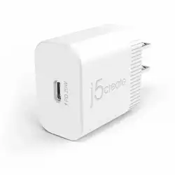 Мрежово зарядно j5create JUP1420, 20W PD, USB-C