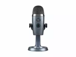 Настолен микрофон Logitech Blue YETI Nano - Shadow Grey