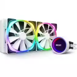 Охладител за процесор NZXT Kraken X63 RGB (280mm),  AMD/Intel, Бял
