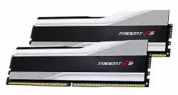 Памет G.SKILL Trident Z5 Silver 32GB(2x16GB) DDR5 6000MHz F5-6000J4040F16GX2-TZ5S