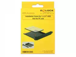 Поставка/Брекет DeLock, За монтиране на 2.5" SSD/диск в PCI слот