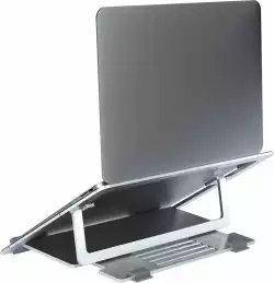Поставка за лаптоп Cooler Master ErgoStand Air, Сребрист/Бял