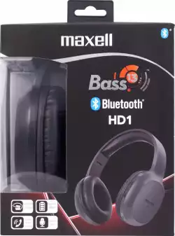 Слушалки блутут  MAXELL BASS 13 B13-HD1, Черни