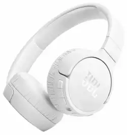 Слушалки on-ear JBL Tune 670NC, Bluetooth 5.3, USB-C, Бели