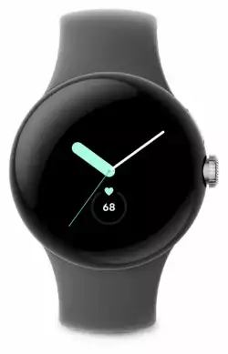 Смарт часовник GOOGLE Pixel Watch 41mm (LTE) Silver/Charcoal