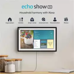 Смарт тонколона Amazon Echo Show 15, Сензорен екран, Гласов асистент, Черна