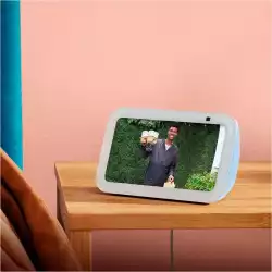 Смарт тонколона Amazon Echo Show 5, 3rd Gen, Сензорен екран, Гласов асистент, Синя