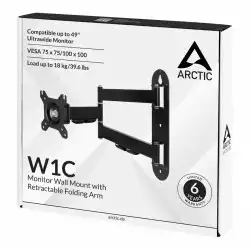 Стойка за монитор Arctic W1C - 49" с подвижно рамо за стена AEMNT00058A