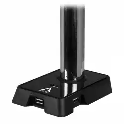 Стойка за монитор за бюро ARCTIC Z1 (Gen 3), Регулируема, до 49", 15 кг, hub USB 2.0, Черен