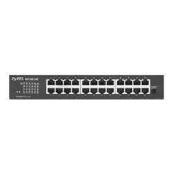 Суич ZYXEL GS1100-24E, 24 портов, Gigabit, за монтаж в шкаф