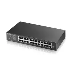 Суич ZYXEL GS1100-24E, 24 портов, Gigabit, за монтаж в шкаф