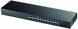 Суич ZYXEL GS1900-24, 24 портов управляем, Gigabit, Монтаж в шкаф