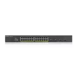 Суич ZYXEL XGS1930-28HP, 28 портов управляем L3, 24x Gigabit, 4x SFP+ порта, PoE ports