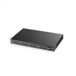 Суич ZYXEL XGS2210-52, 48 портов Gigabit, управляем L3, 4xSFP за монтаж в шкаф