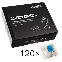 Суичове за механична клавиатура Glorious Gateron Blue 120 броя