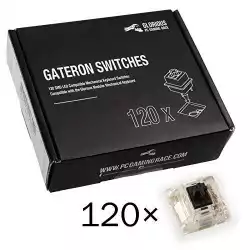 Суичове за механична клавиатура Glorious Gateron Black 120 броя