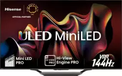 Телевизор Hisense 55U7NQ, 55" (139.7 cm), 4K/UHD ULED Smart TV, HDR 10+, 144Hz