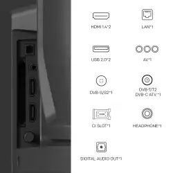 Телевизор METZ 40MQE7000, 40"(100 см), QLED, Google TV, FND, 60Hz