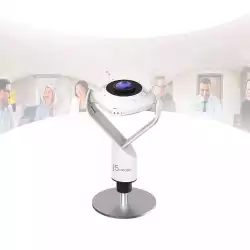 Уеб камера j5create JVCU360 All Around UltraHD,1080p, микрофон, USB, 360°