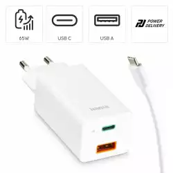 Универсално USB-C зарядно за лаптоп, HAMA-200016