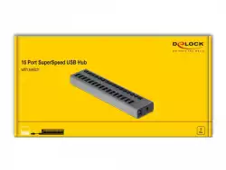 USB хъб Delock, 16 Ports, DELOCK-63739