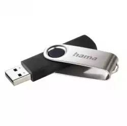 USB памет HAMA Rotate, 16GB, USB 2.0, 10mb/s,Черен