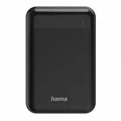 Външна батерия HAMA "Eco Power 10", 10000 mAh, Изходи: 1 x USB-C, 2 x USB-A, черен