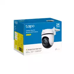 Външна охранителна WiFi камера TP-Link Tapo C520WS - 2K Pan/Tilt