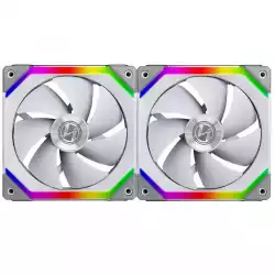 Вентилатори Lian Li UNI SL140, ARGB, 2 Fan комплект, Включен контролер, Бял