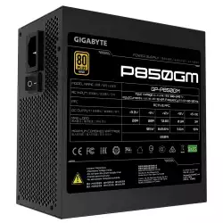 Захранващ блок Gigabyte P850GM, 850W, 80+ GOLD, Modular