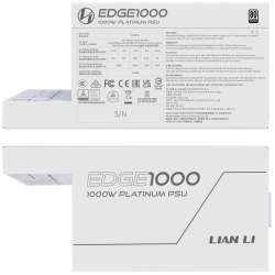 Захранващ блок Lian Li EDGE EG1000 White 1000W 80+ Platinum PCIe 5.1, ATX 3.1